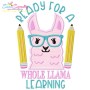 Ready For a Whole Llama Learning Applique Design Pattern-1