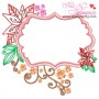 Floral Frame-5 Embroidery Design Pattern-3