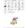 Birthday Cake Car Embroidery Design Pattern-3