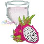 Fruit Juice Glasses Embroidery Design Bundle-9