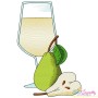Fruit Juice Glasses Embroidery Design Bundle-11