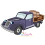 Farmer Truck-10 Embroidery Design Pattern-1