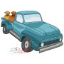 Farmer Truck Embroidery Design Bundle-8