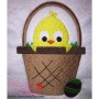 Chick In Basket Embroidery Design Pattern-2