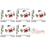 Christmas Snowman Stockings Applique Design Pattern-2