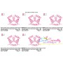 Breast Cancer Awareness Hope Fight Cure Embroidery Design Pattern-2