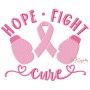 Breast Cancer Awareness Embroidery Design Bundle-7