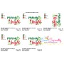 Merry And Bright-2 Christmas Lettering Embroidery Design Pattern-2