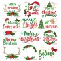 Christmas Lettering Embroidery Design Bundle-2-1