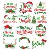 Christmas Lettering Embroidery Design Bundle-2- 1