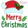 Christmas Lettering Embroidery Design Bundle-2-7