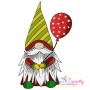 Christmas Gnomes Embroidery Design Bundle-10
