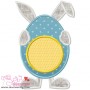 Bunny Monogram Applique Design Pattern-2