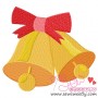 Christmas Bells Embroidery Design Pattern-1