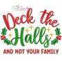 Funny Christmas Lettering Embroidery Design Bundle-6