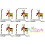 Christmas Llama-6 Embroidery Design Pattern-2