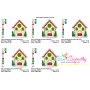 Christmas House-5 Embroidery Design Pattern-2