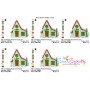 Christmas House-3 Embroidery Design Pattern-2