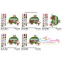 Christmas Caravan-10 Embroidery Design Pattern-2
