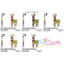 Christmas Llama-4 Embroidery Design Pattern-2