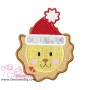 Christmas Lion Face Applique Design Pattern-1