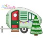 Christmas Caravan-2 Embroidery Design Pattern-1