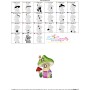Gnome Mushroom House-3 Embroidery Design Pattern-3