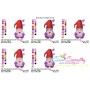 Valentine Gnome-6 Embroidery Design Pattern-2