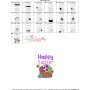 Happy Easter Eggs Basket Embroidery Design Pattern-3