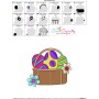 Easter Eggs Basket-3 Embroidery Design Pattern-3