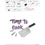Time To Cook-2 Kitchen Lettering Embroidery Design Pattern-3