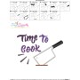 Time To Cook-2 Kitchen Lettering Applique Design Pattern-3