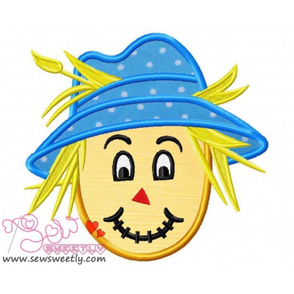 Scarecrow-1 Applique Design Pattern-1
