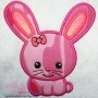 Miss Bunny Applique Design Pattern-3