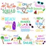 Summer Lettering Embroidery Design Bundle-1