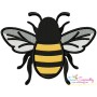 Honey Bee-3 Embroidery Design Pattern-1