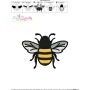 Honey Bee-3 Embroidery Design Pattern-3