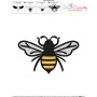 Honey Bee-2 Embroidery Design Pattern-3