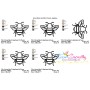 Honey Bee-3 Applique Design Pattern-2