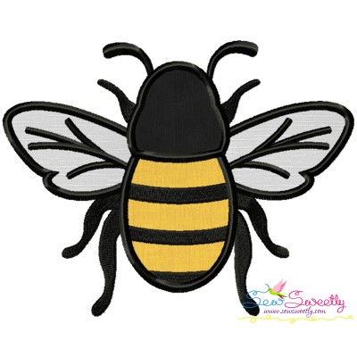 Honey Bee-3 Applique Design Pattern-1