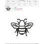 Honey Bee-3 Applique Design Pattern-3