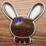 Miss Bunny Applique Design Pattern-1