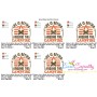 Life Is Better Around The Campfire Camping Lettering Embroidery Design Pattern-2