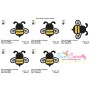 Honey Bee-1 Embroidery Design Pattern-2