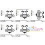 Honey Bee-1 Applique Design Pattern-2