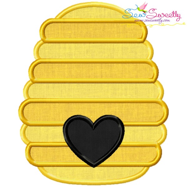 Bee Hive Applique Design Pattern-1