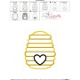 Bee Hive Applique Design Pattern-3