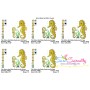 Mom And Baby Seahorse Embroidery Design Pattern-2