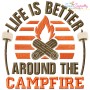 Camping Lettering Embroidery Design Bundle-2-7