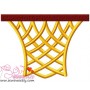 Basketball Net Embroidery Design Pattern-2